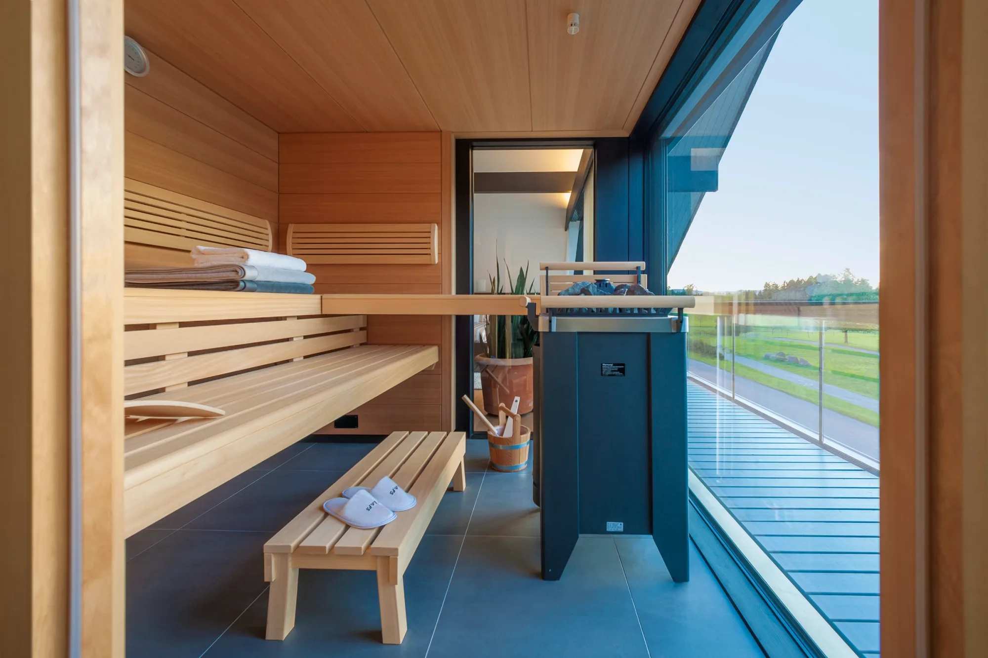 HUF Haus Musterhaus Zürich – Saune