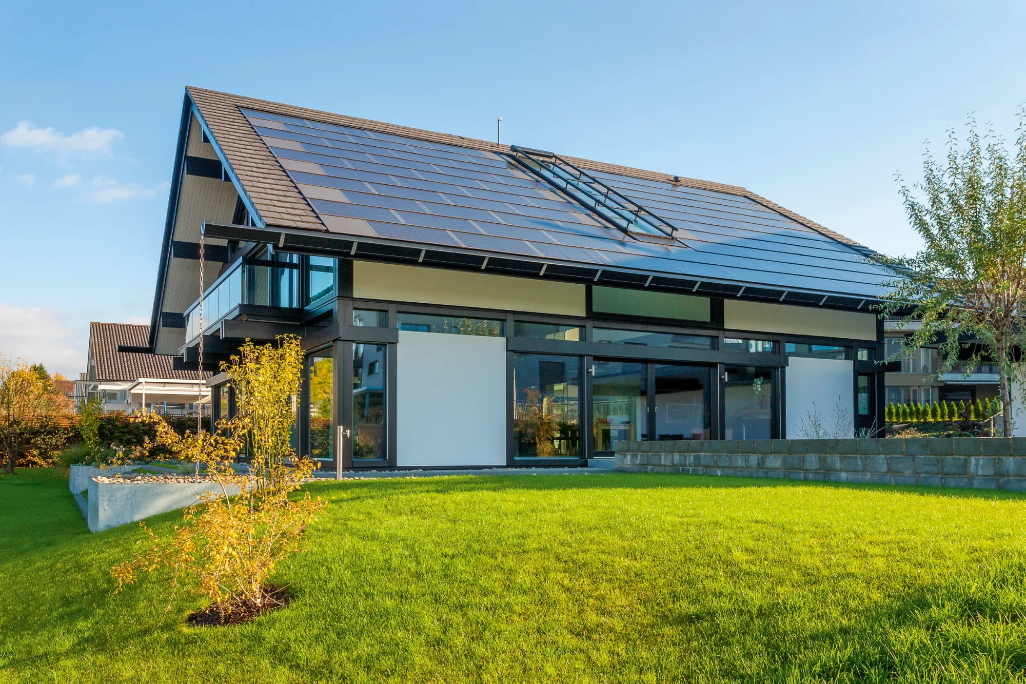 HUF Haus Musterhaus Zürich – Aussenansicht