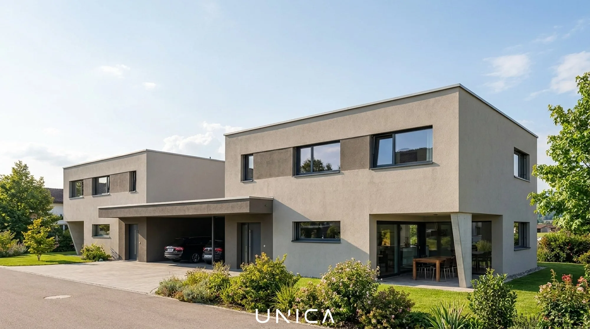 Einfamilienhäuser in Wiedlisbach, geplant und gebaut von Unica Architektur